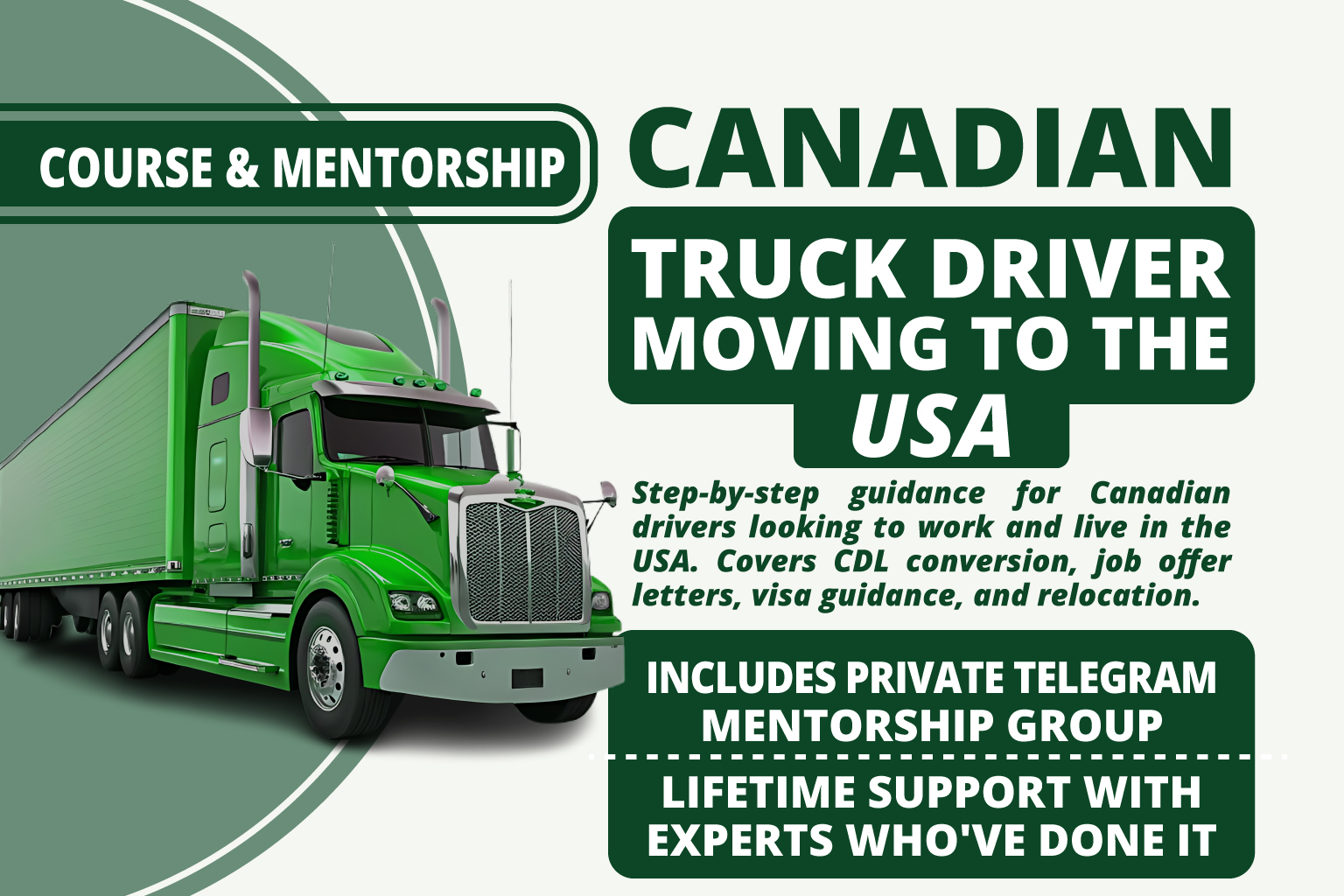 Canadian Truck Drivers Moving to USA.